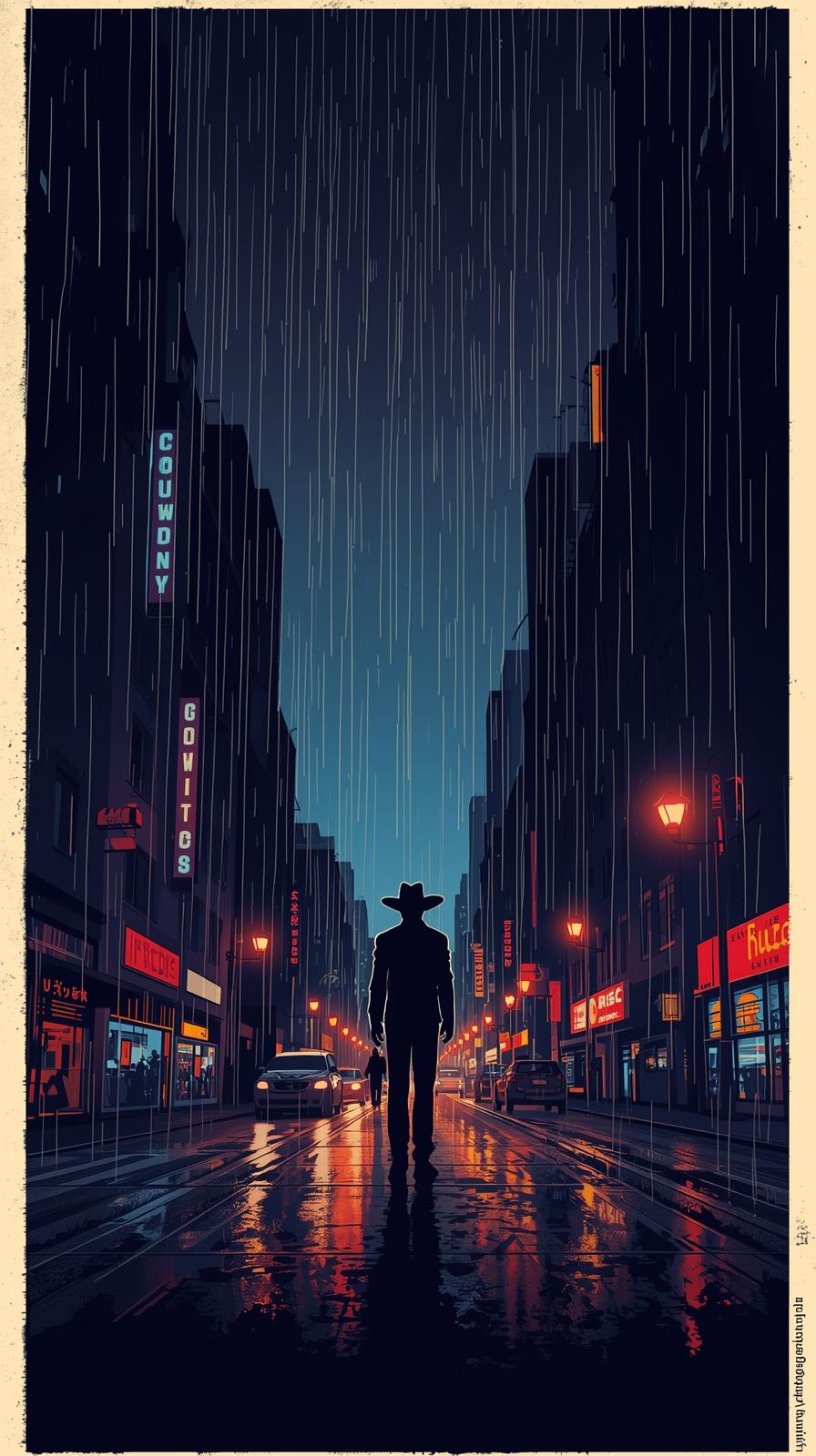 Cowboy Bebop Jazz Noir Poster
