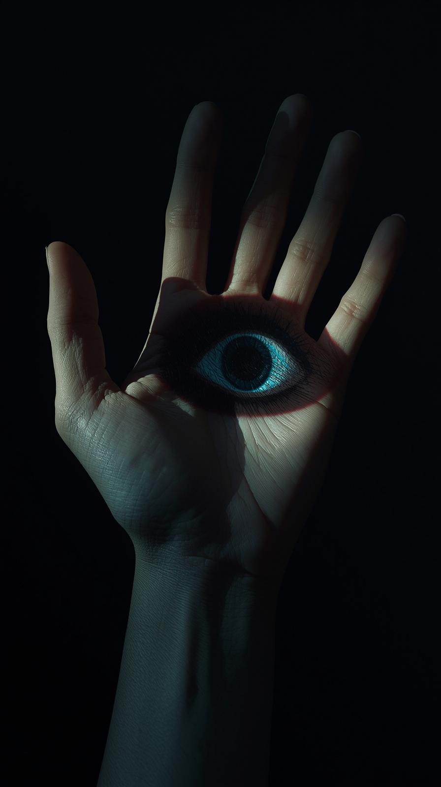 Parasyte Hand Eye Shadow