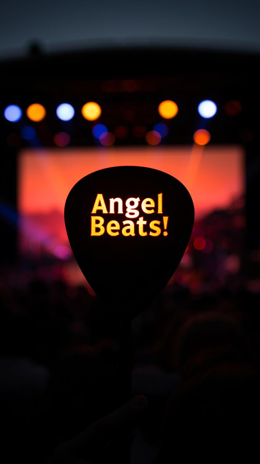 Beck Guitar Pick Angel Beats Afterlife School Suns