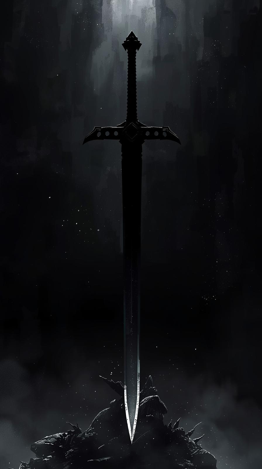 Berserk Dragonslayer Silhouette