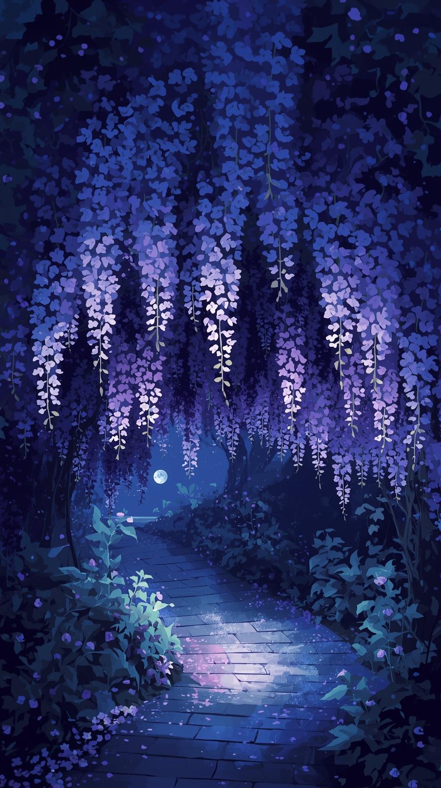 Demon Slayer Wisteria Night