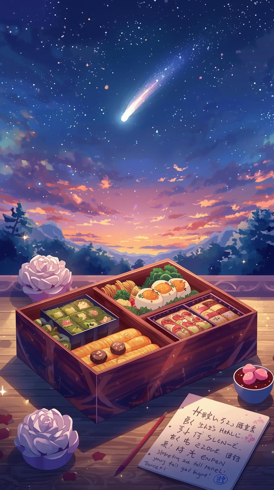 Toradora Bento LovYour Name Comet Crossing Skye No