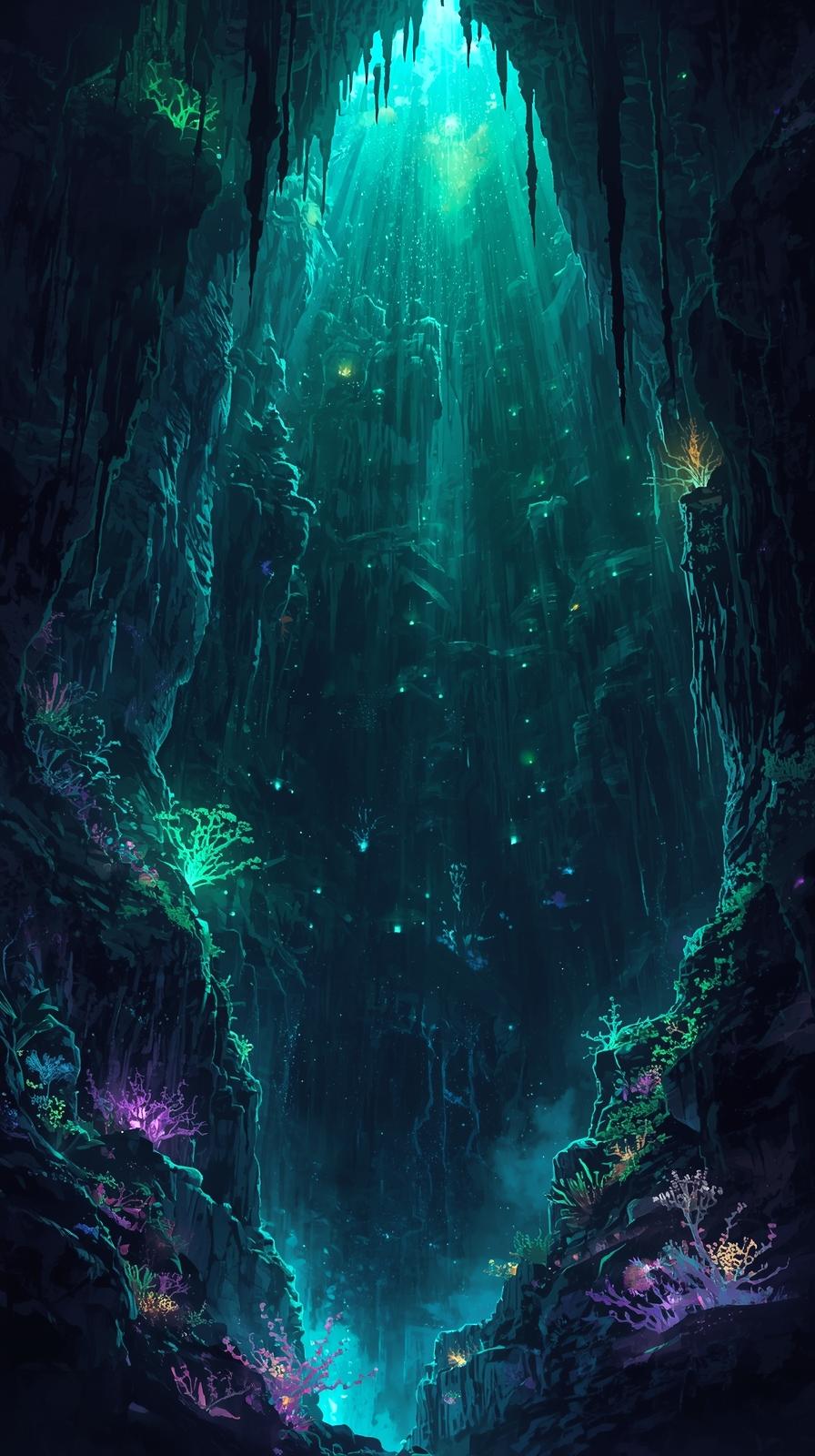 Made In Abyss Cavern Glow