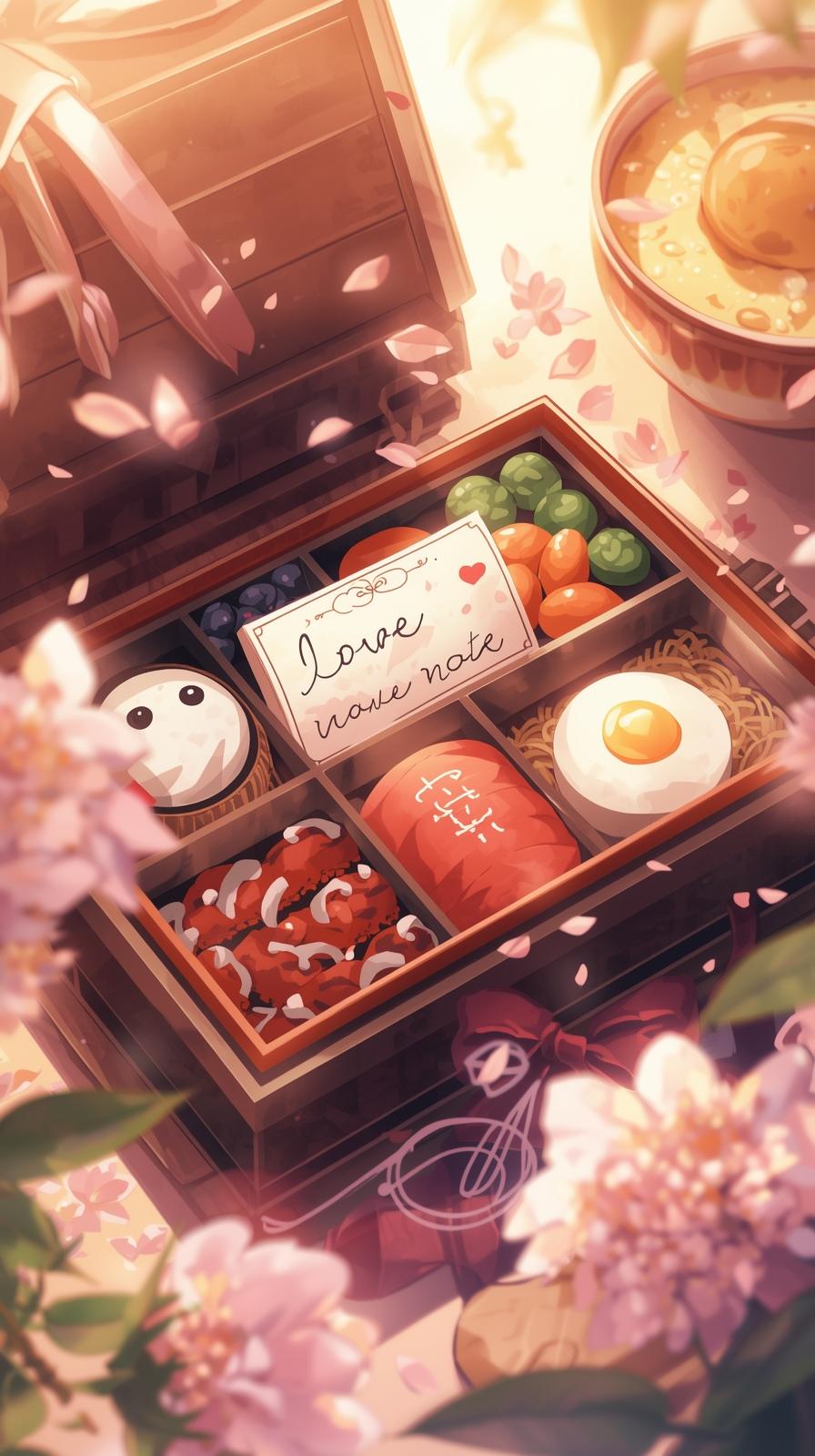 Toradora Bento Love Note