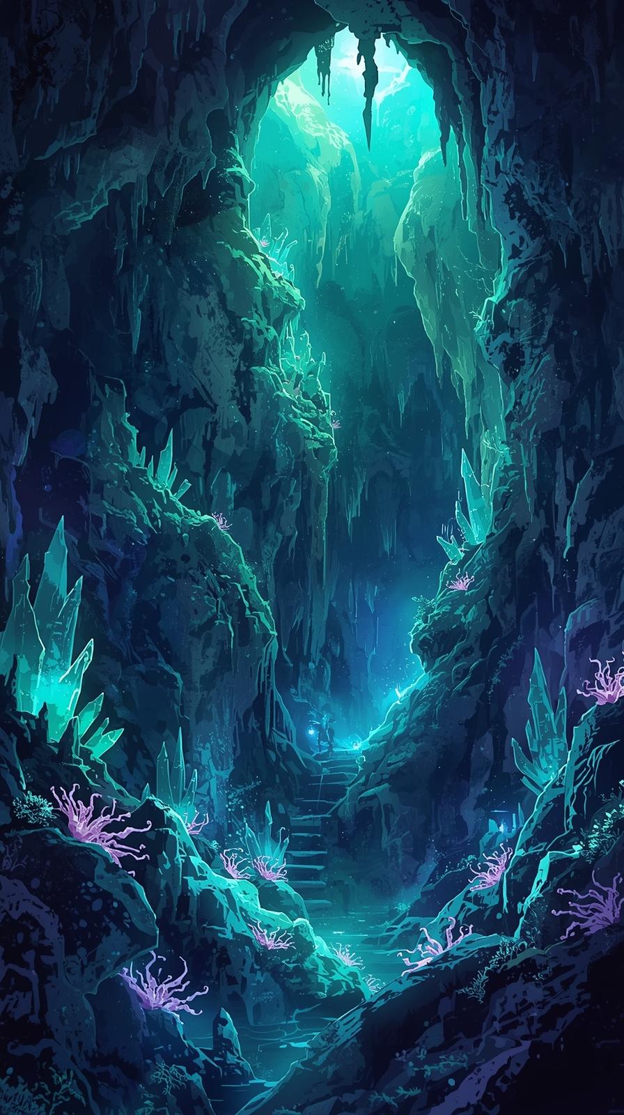 Made In Abyss Cavern Glow