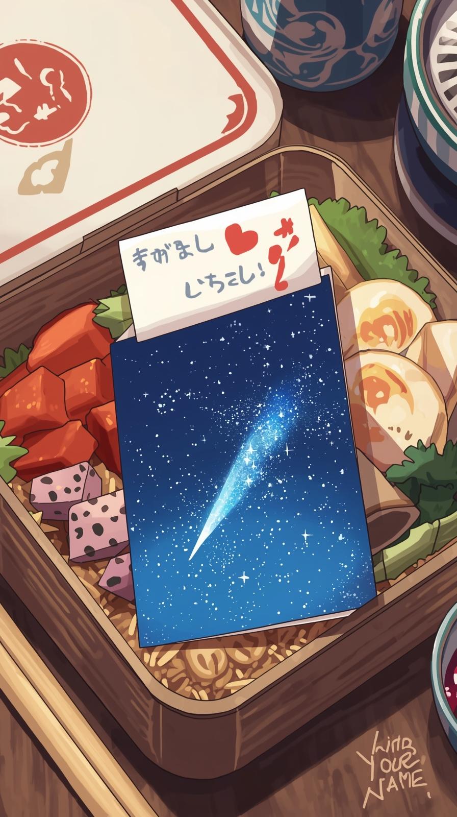 Toradora Bento LovYour Name Comet Crossing Skye No