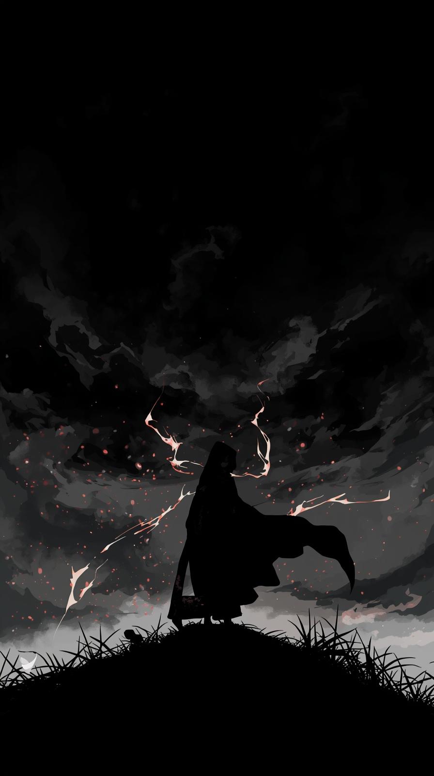 Bleach Soul SociDeath Note Shinigami Silhouetteety