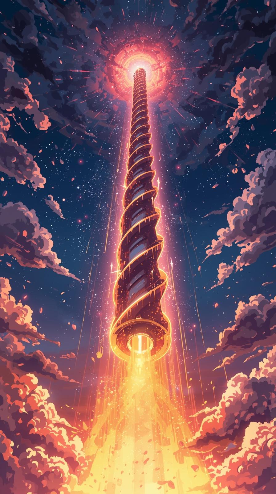 Gurren Lagann Drill To The Heavens