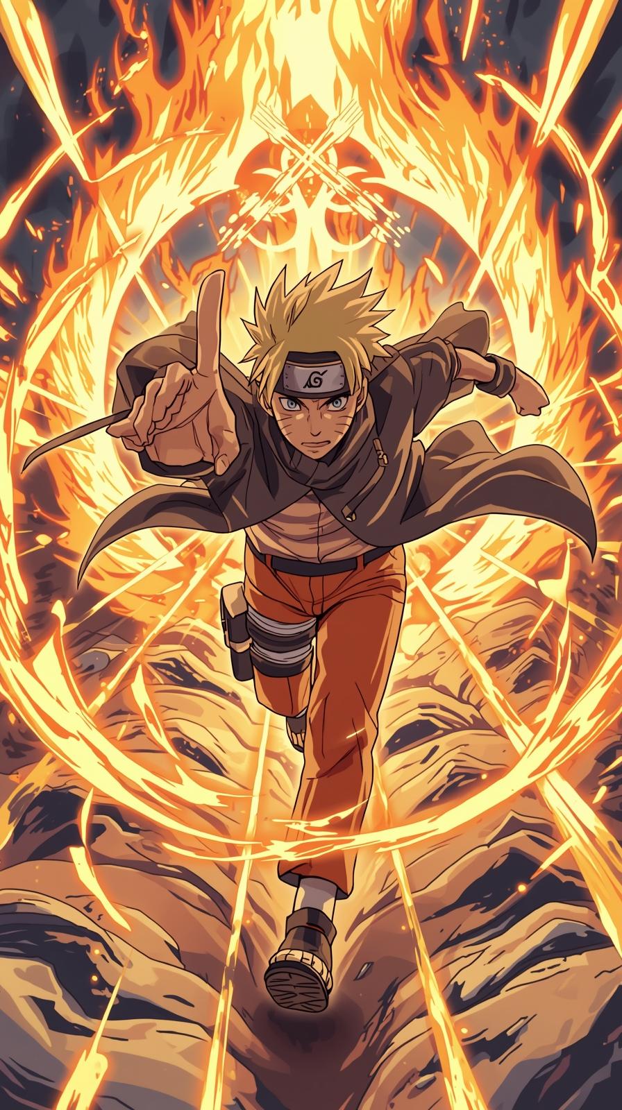 Madoka Runic MagicNaruto Style Ninja Sprint Circle