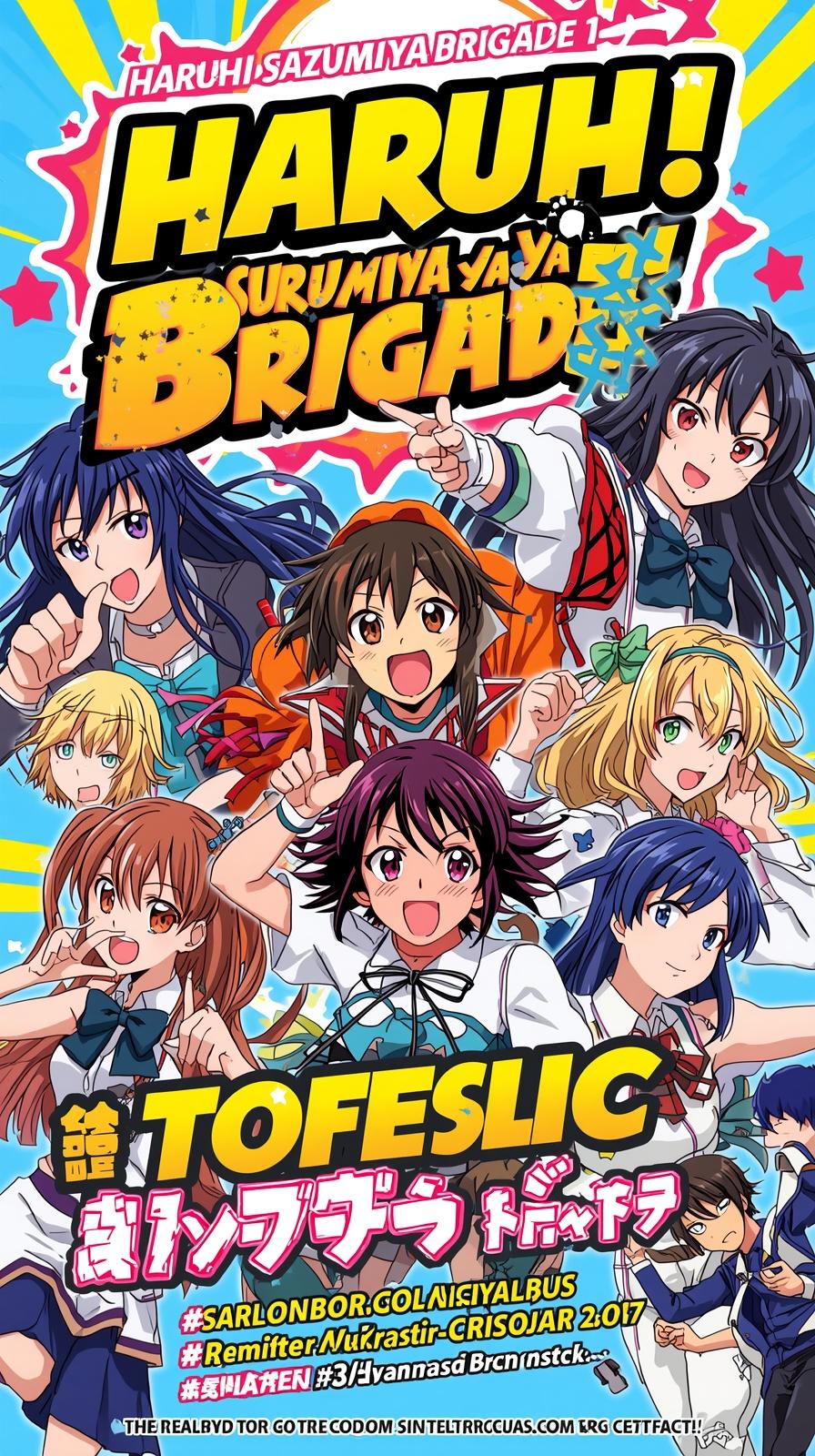 Haruhi Suzumiya Brigade Flyer