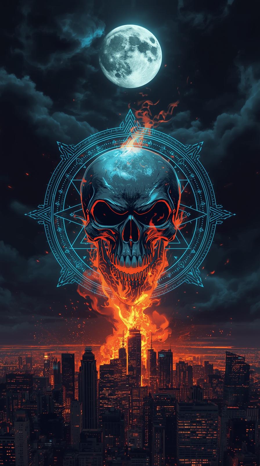 Blue Exorcist DemoSoul Eater Moon Grin Skylinen Fl