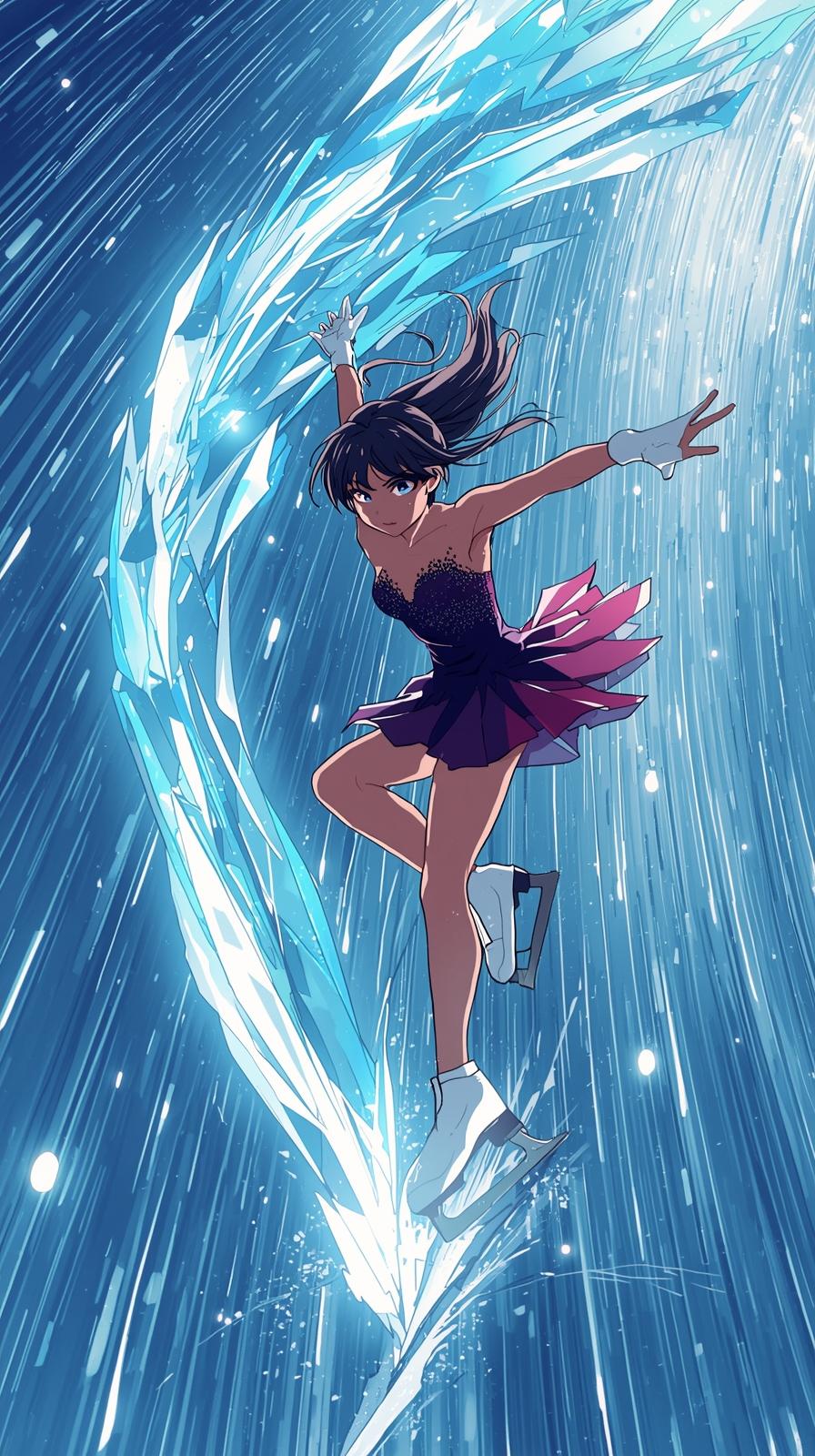 Yuri On Ice Rink Spin Trail