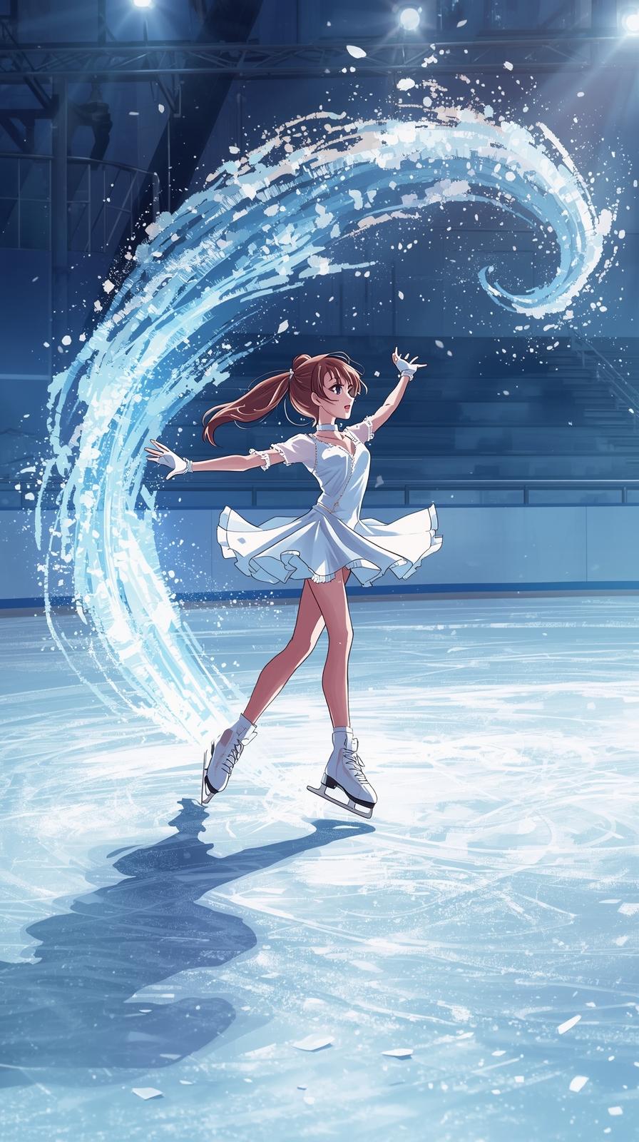 Yuri On Ice Rink Spin Trail