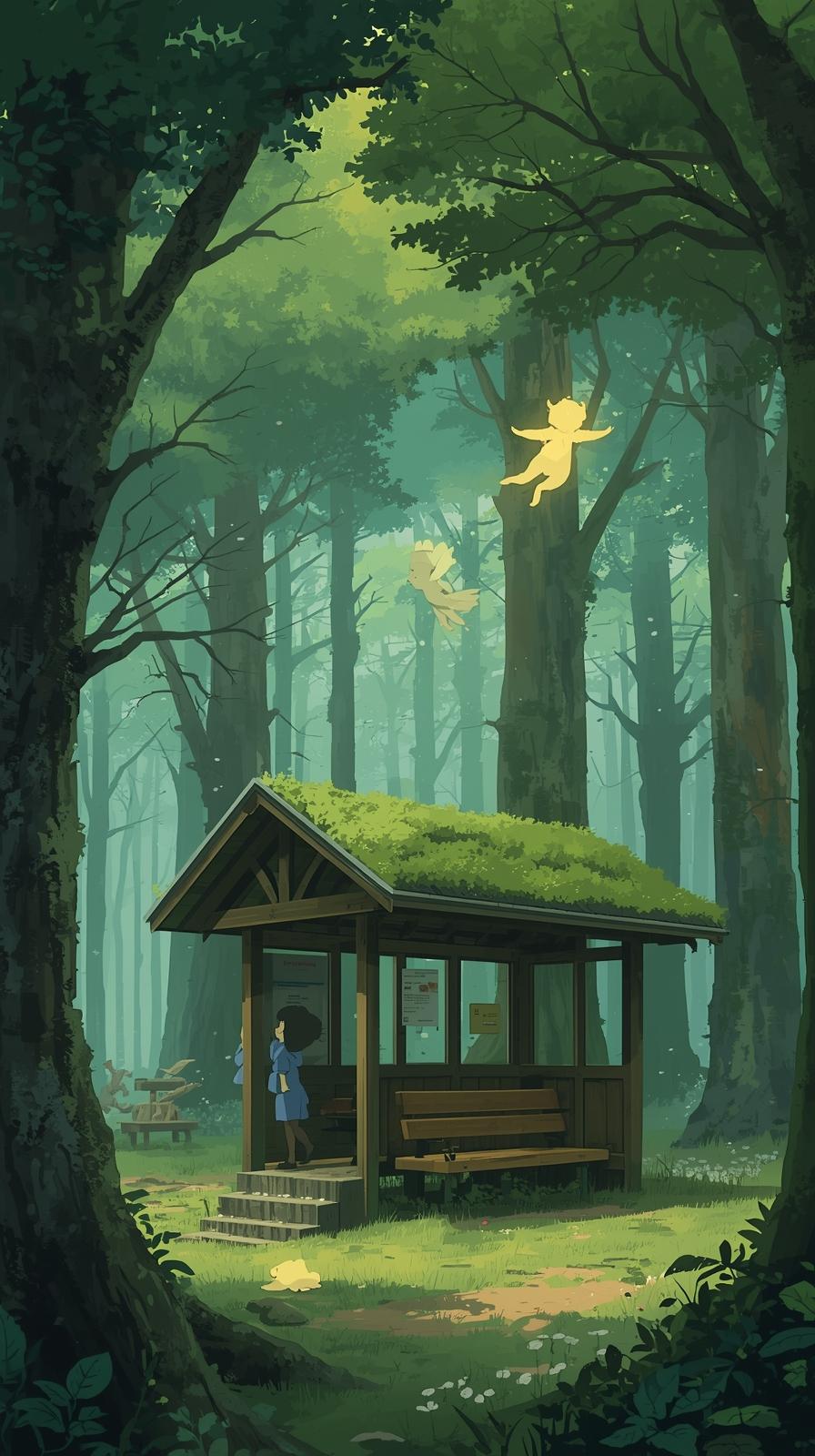 My Neighbor TotoroPrincess Mononoke Forest Spirits