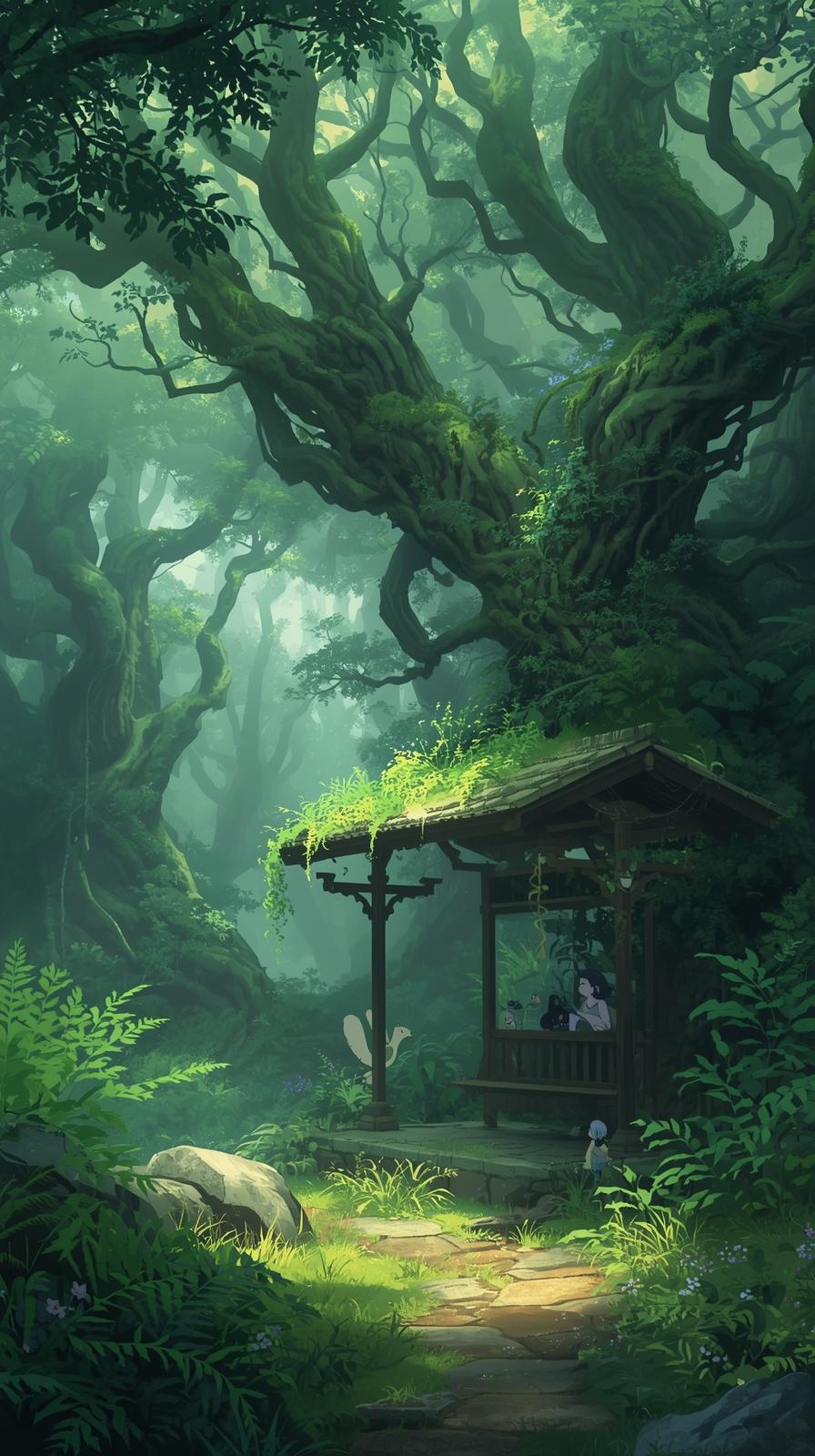 My Neighbor TotoroPrincess Mononoke Forest Spirits