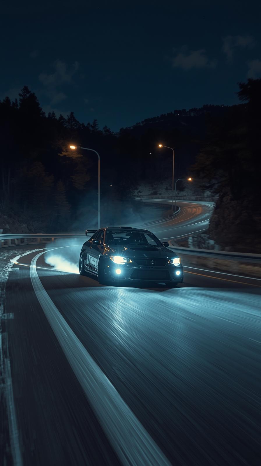 Initial D Mountain Drift Night