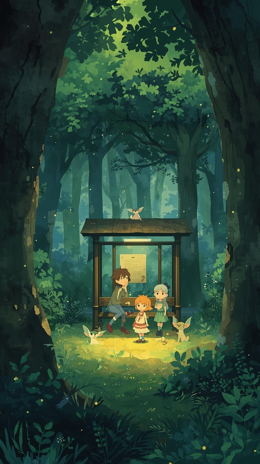 My Neighbor TotoroPrincess Mononoke Forest Spirits