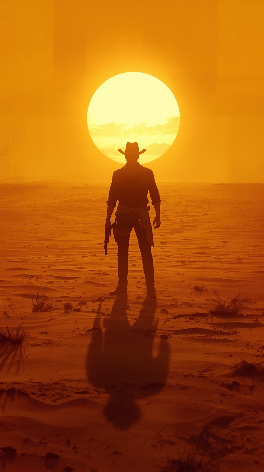 Trigun Desert Gunslinger Sun