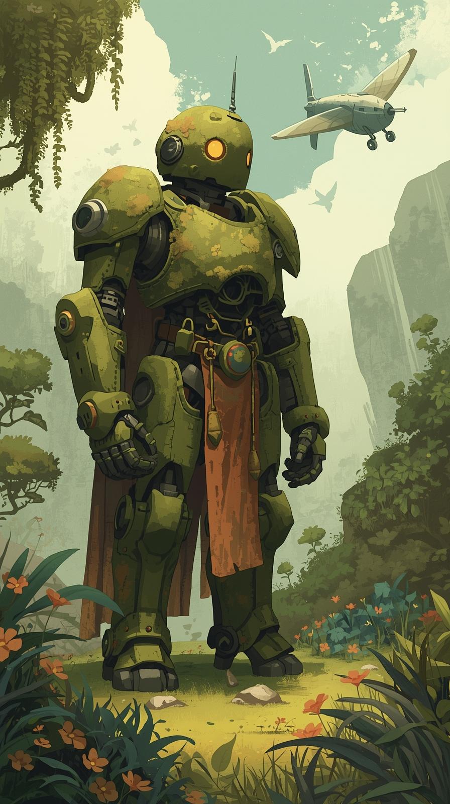 Nausica Valley Castle In The Sky Robot Guardian Ga