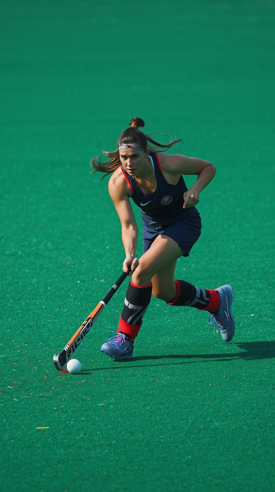 Field Hockey Reverse Stick Hit