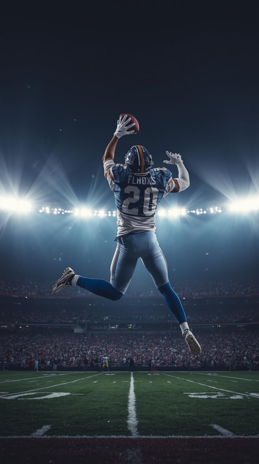 Football Hail Mary Catch