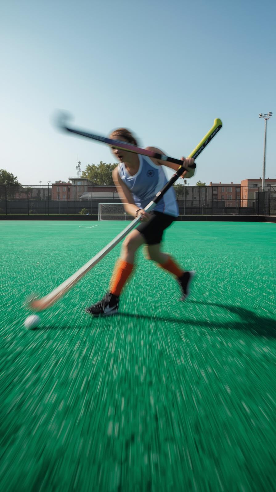 Field Hockey Reverse Stick Hit