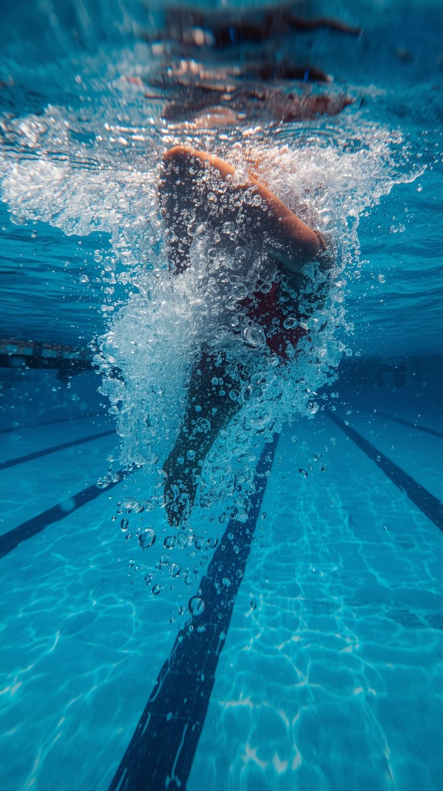 Freestyle Flip Turn Bubbles