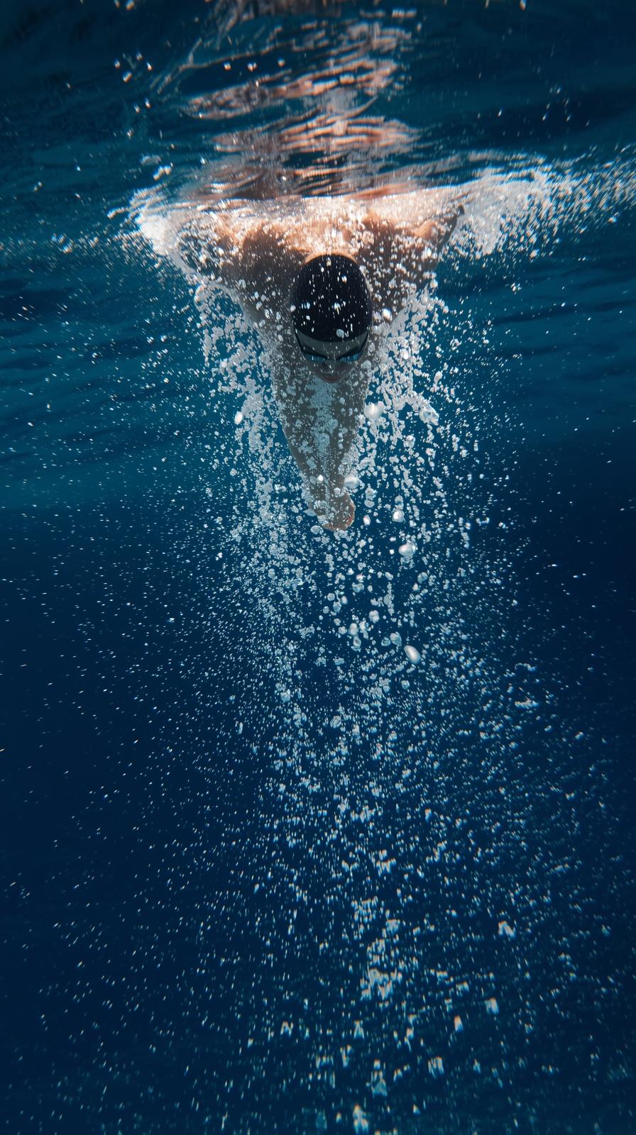 Freestyle Flip Turn Bubbles