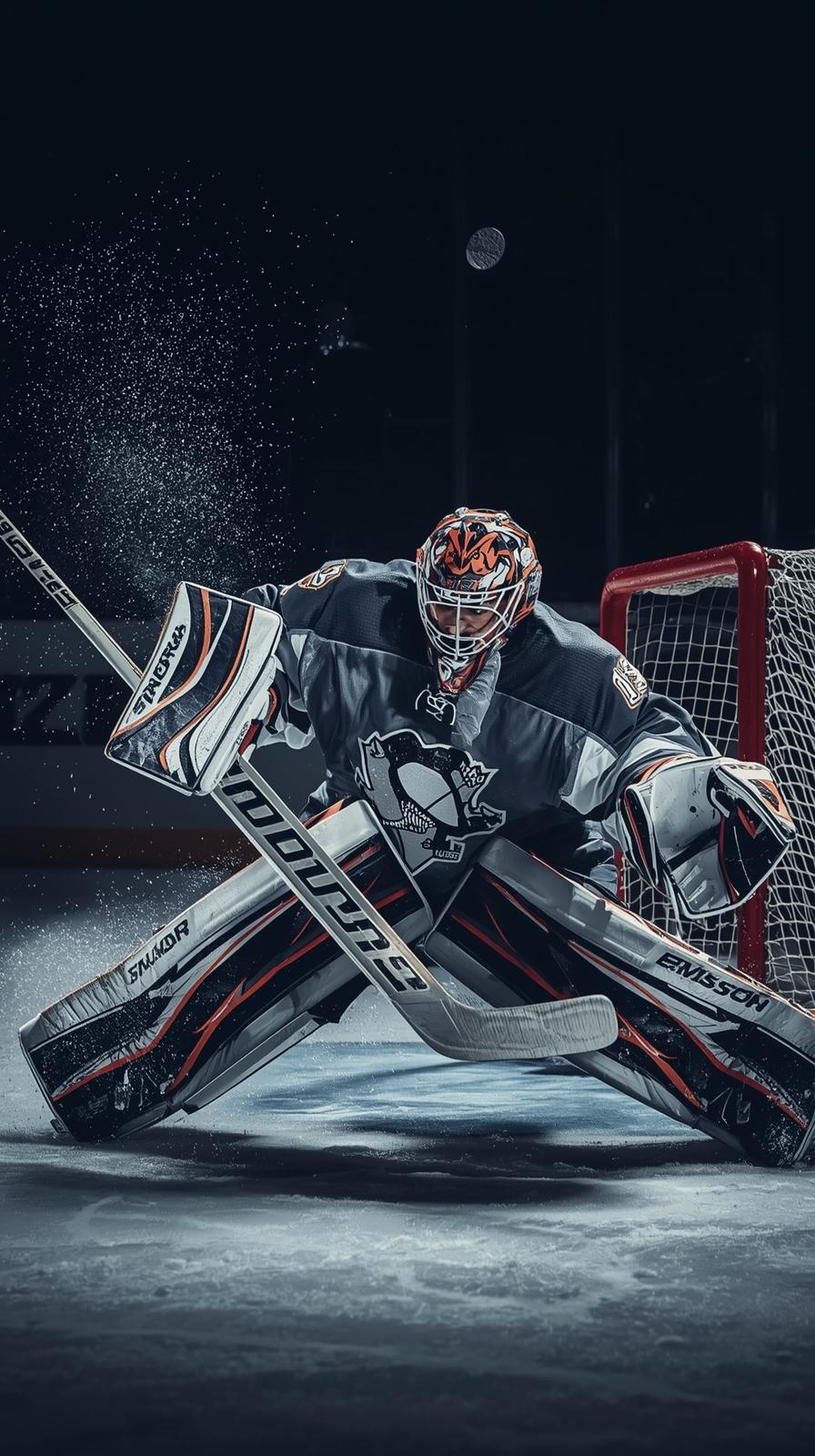 Goal Crease Glove Save