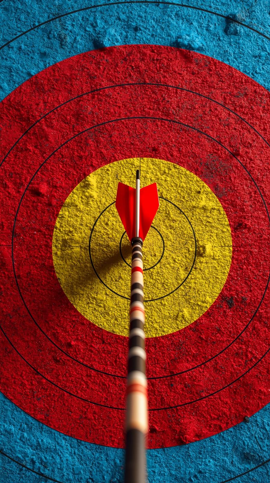 Archery Bullseye Fletching