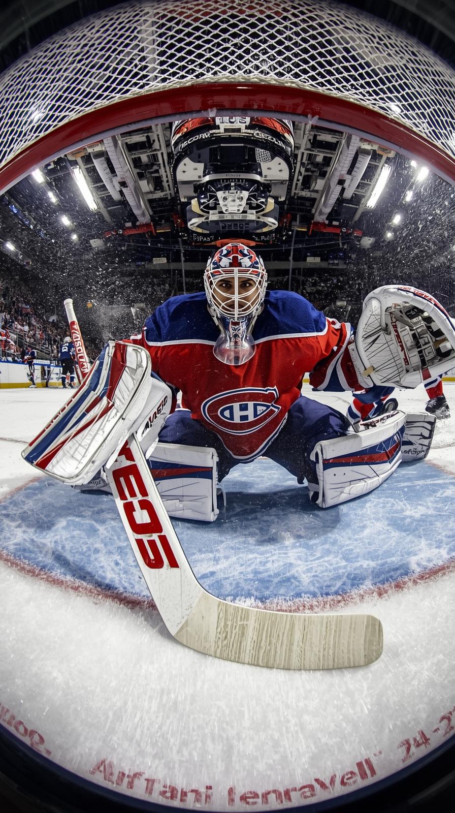 Goal Crease Glove Save