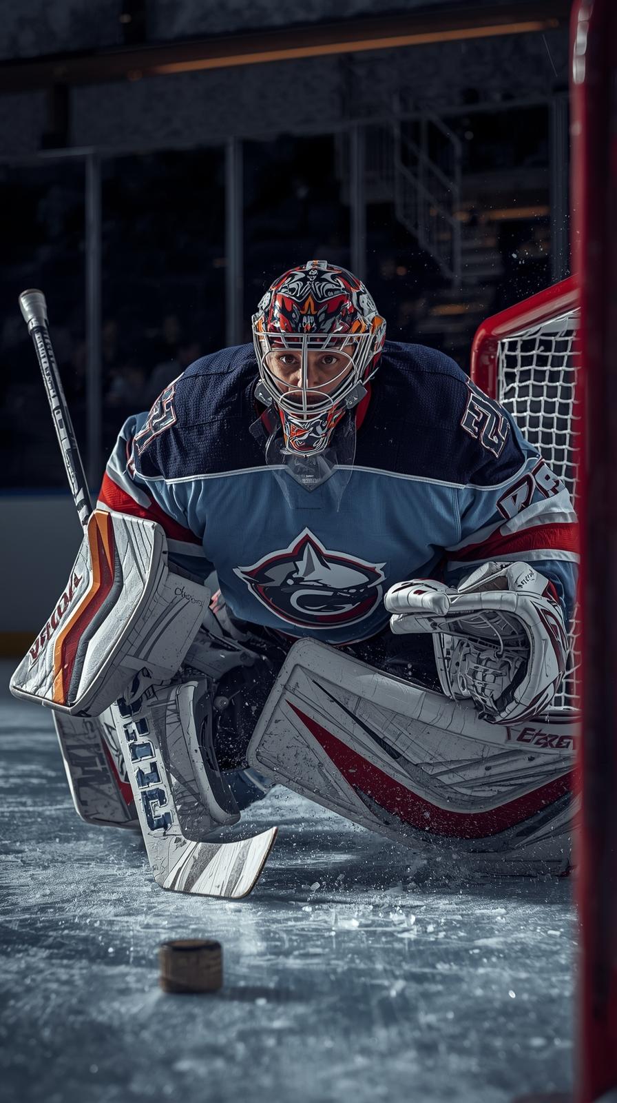 Goal Crease Glove Save