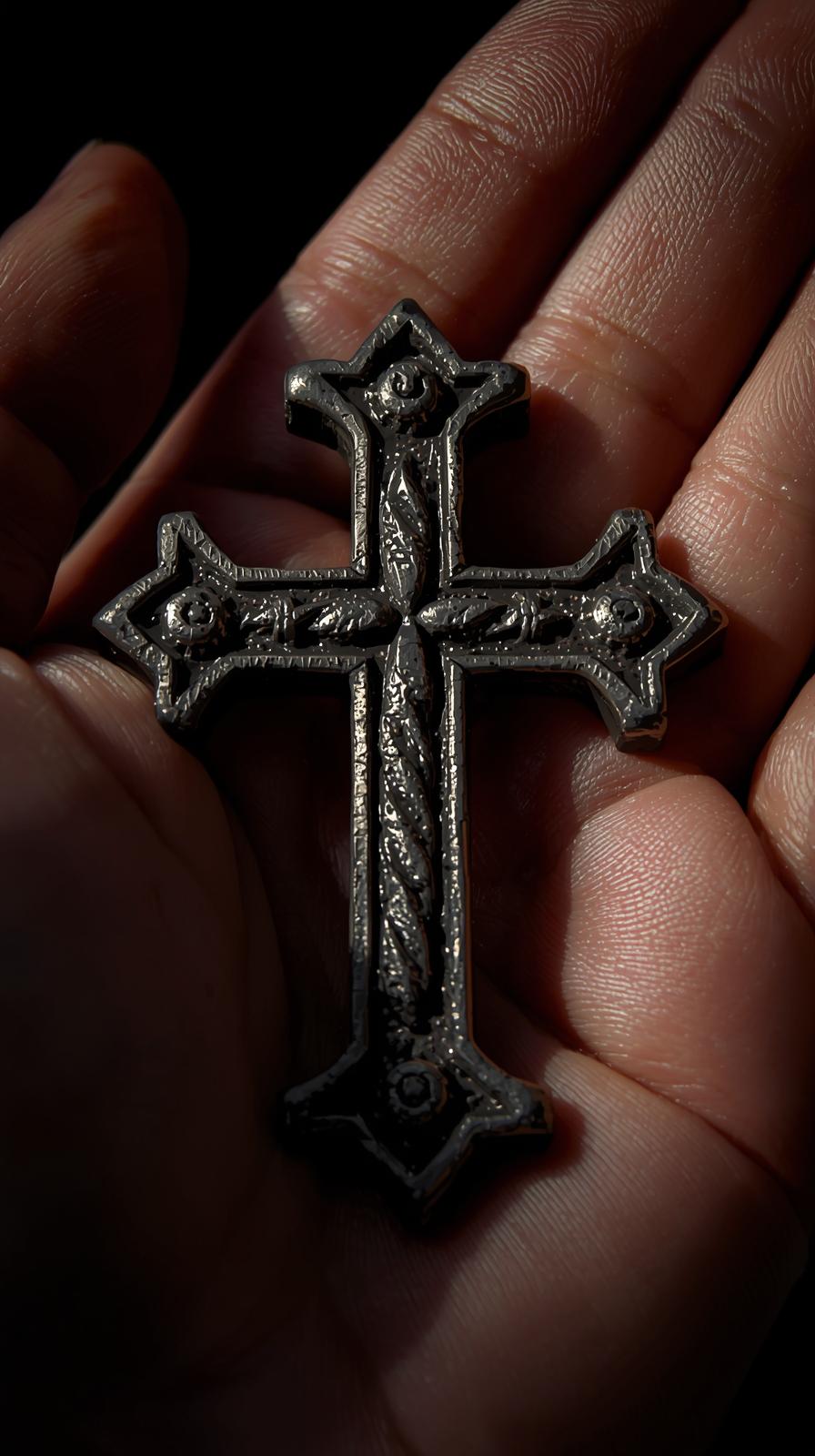 Rings Iron Cross Hold