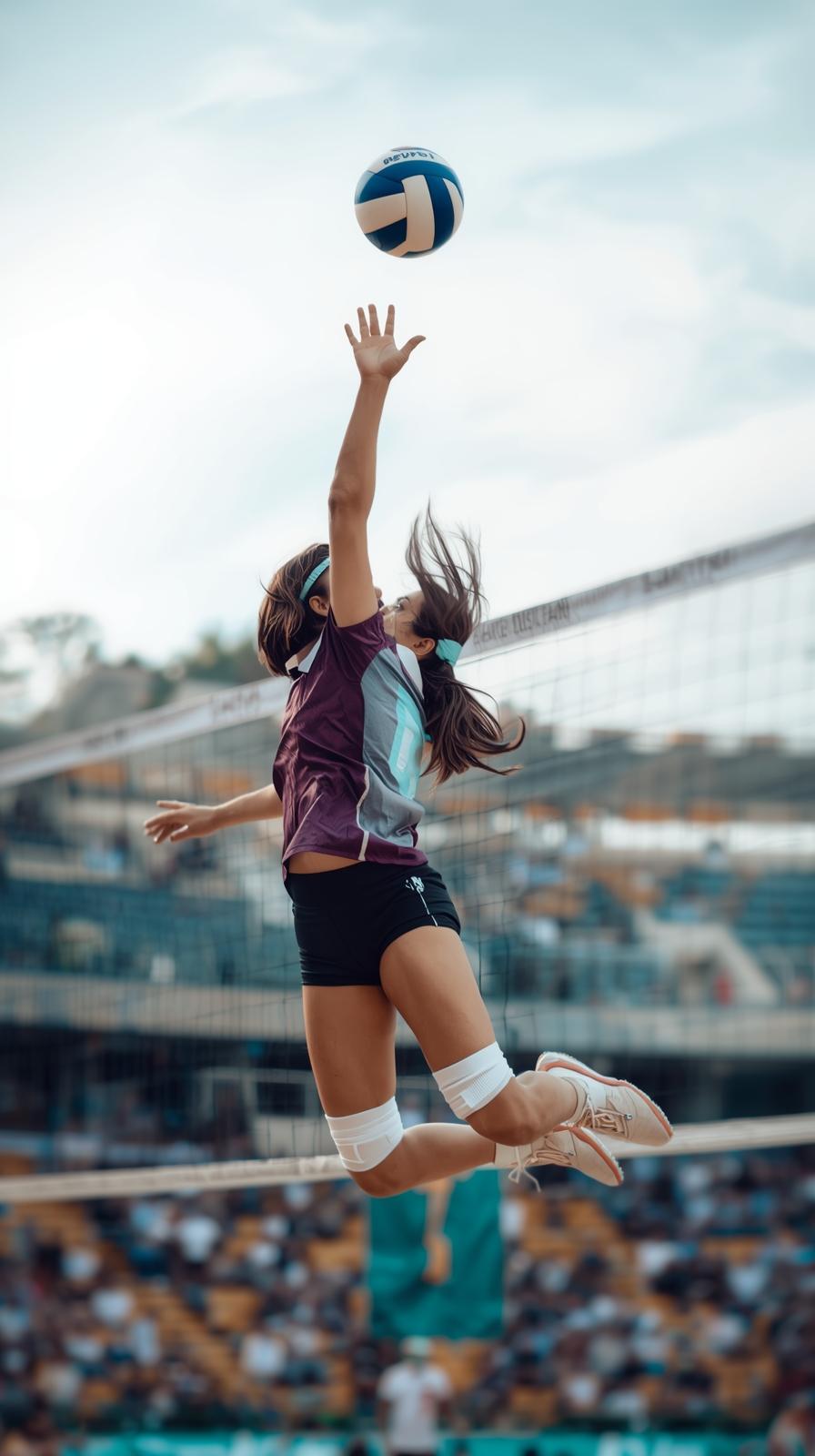 Volleyball Jump Serve Arc