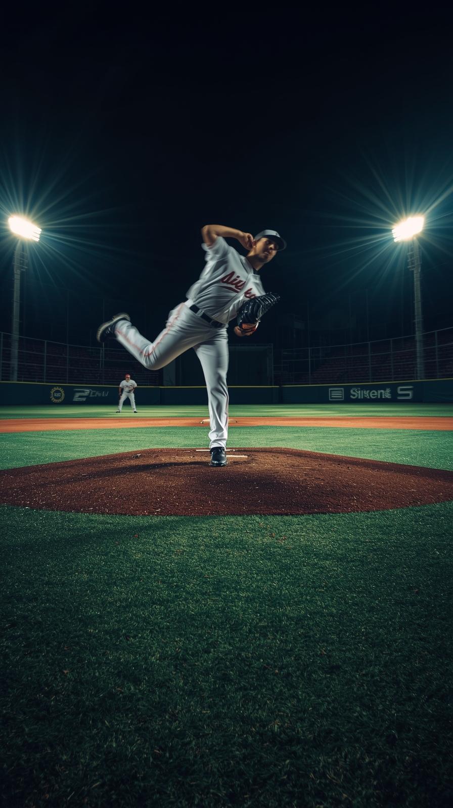 Baseball Perfect Pitch Windup