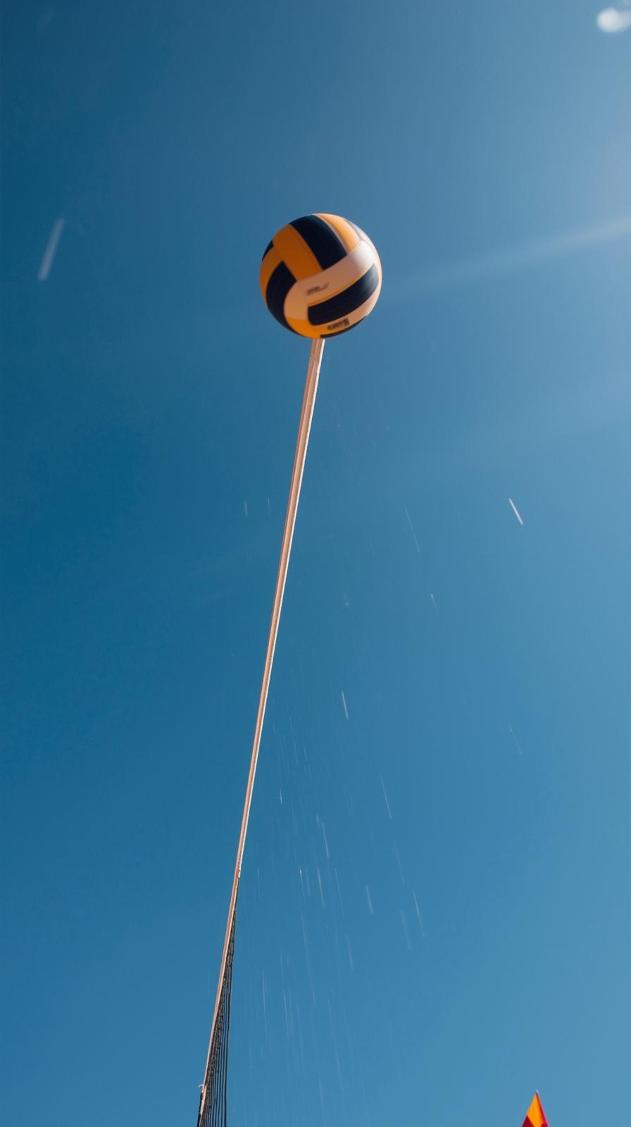 Volleyball Jump Serve Arc