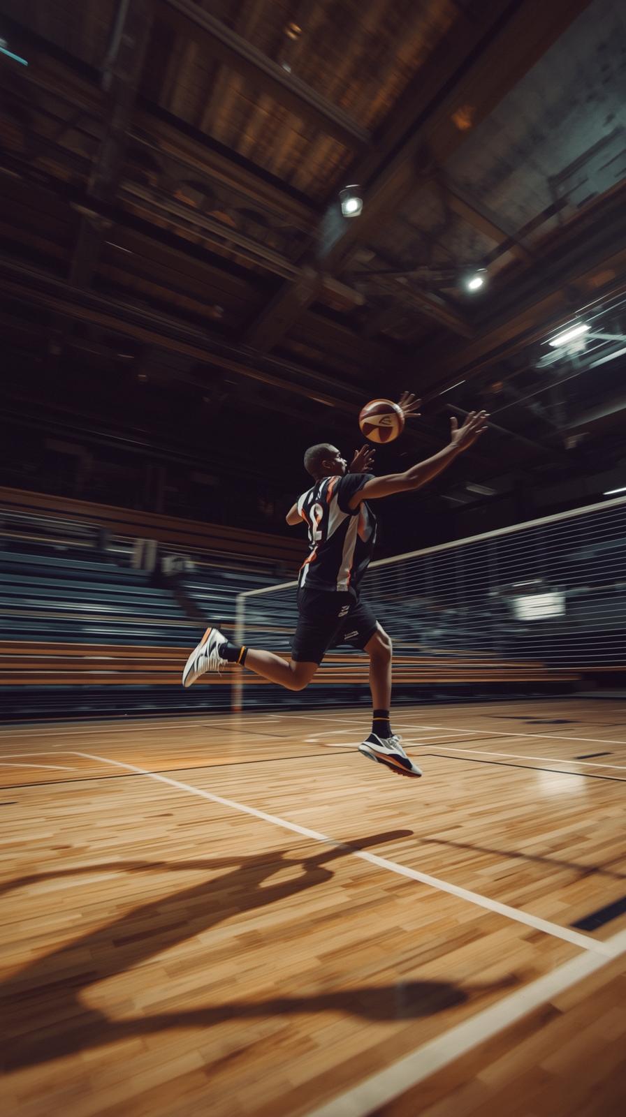 Handball Fast Break Jump Shot