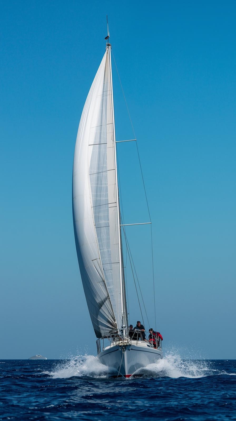 Sailing Upwind Heel