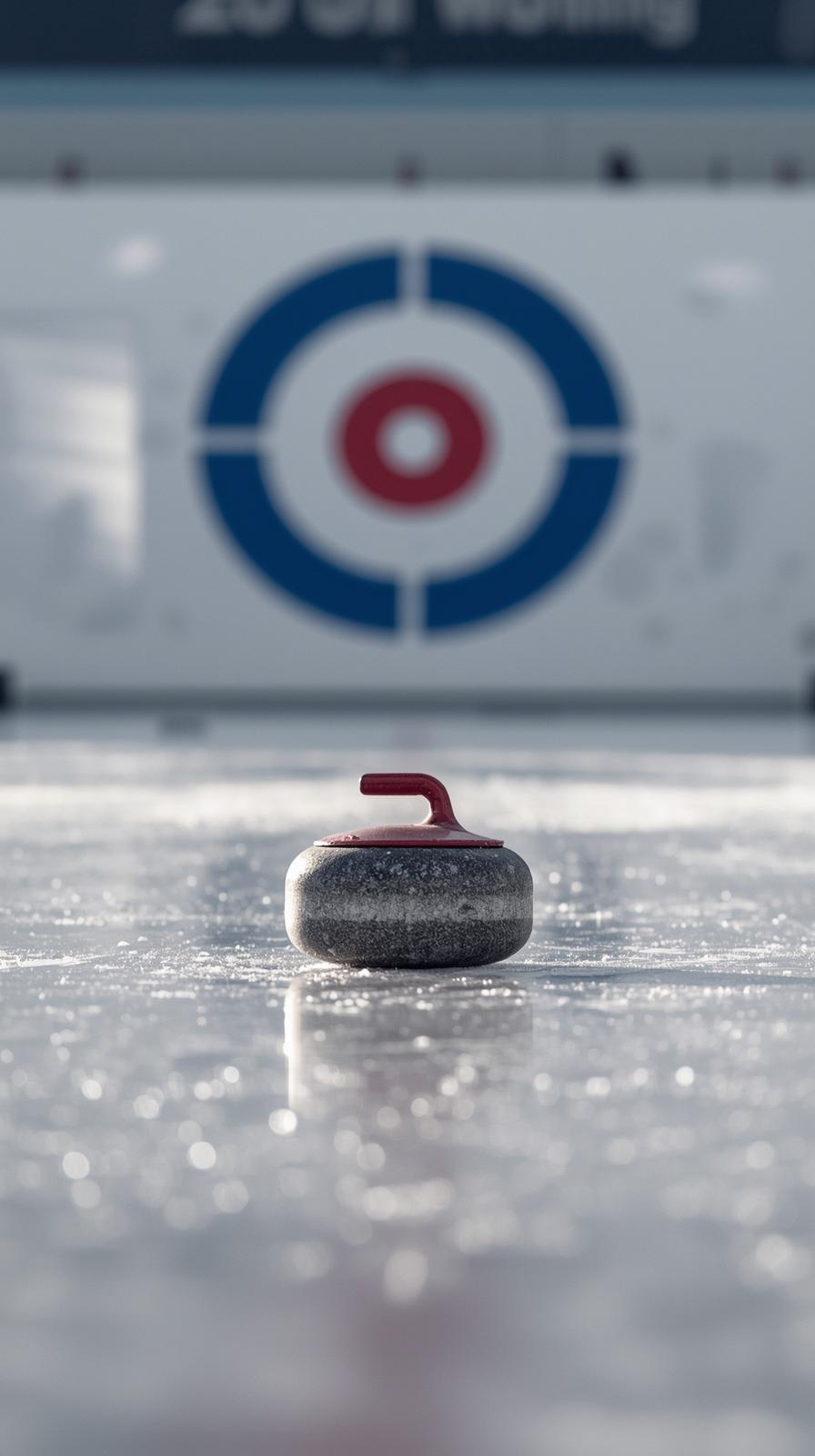 Biathlon Target FocuCurling Stone Last Shots
