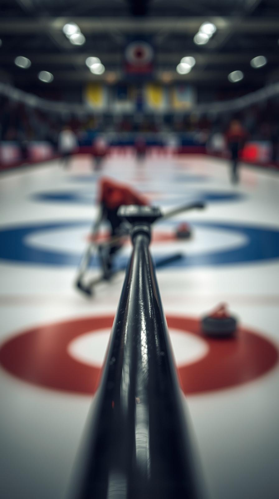 Biathlon Target FocuCurling Stone Last Shots