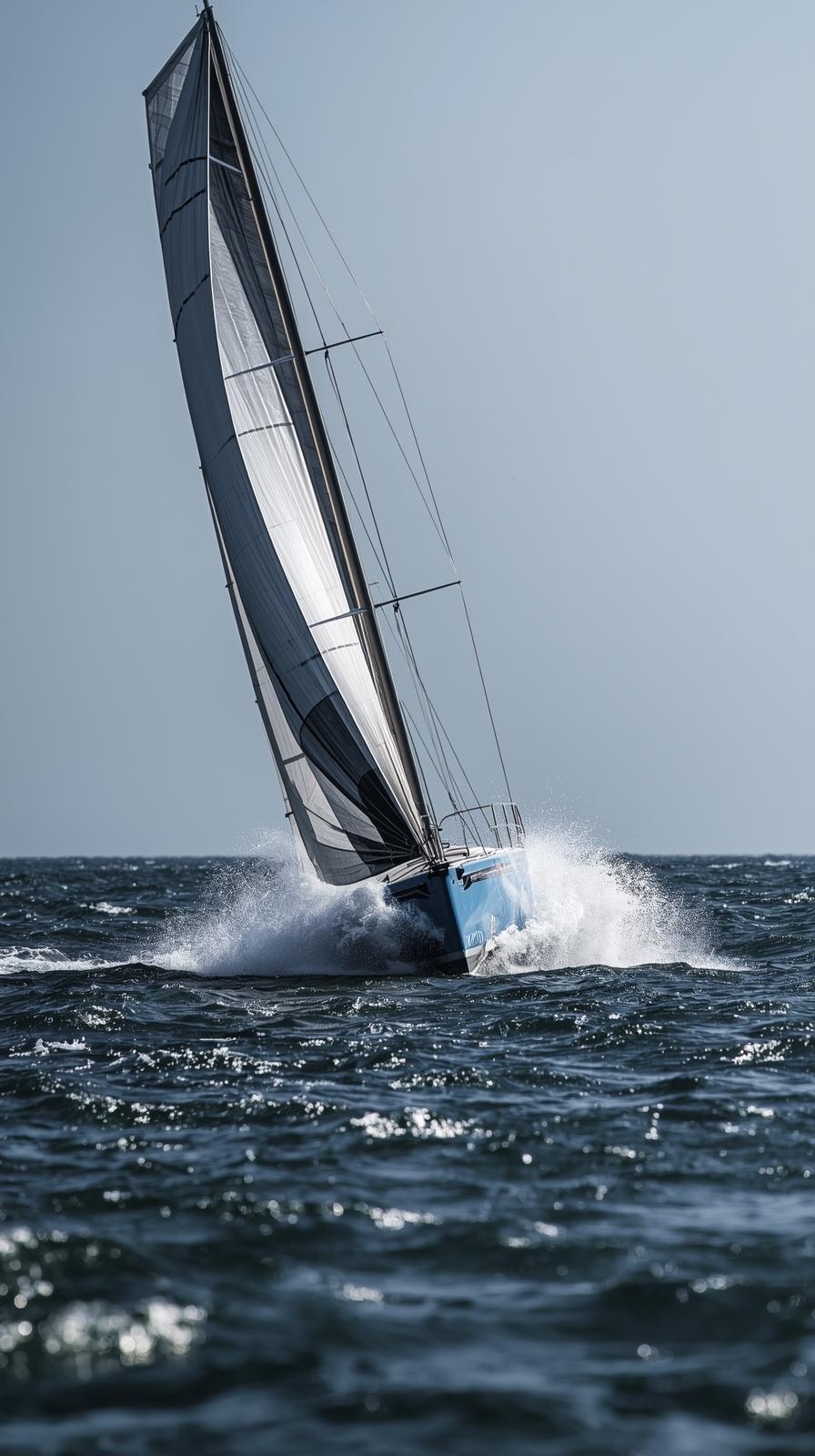 Sailing Upwind Heel