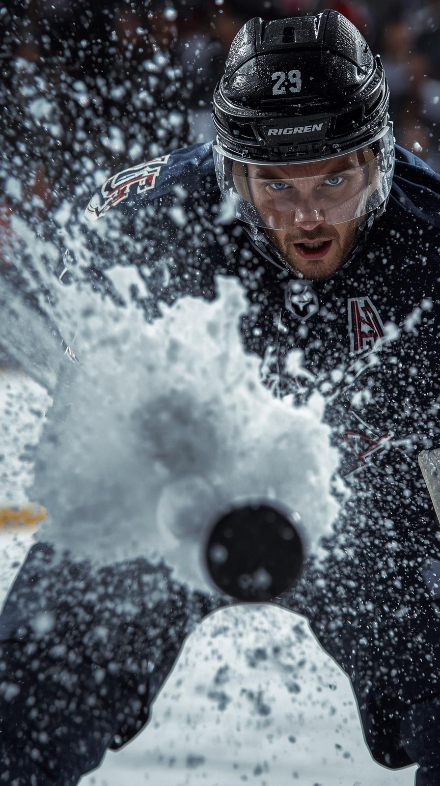 Hockey Slapshot Ice Spray