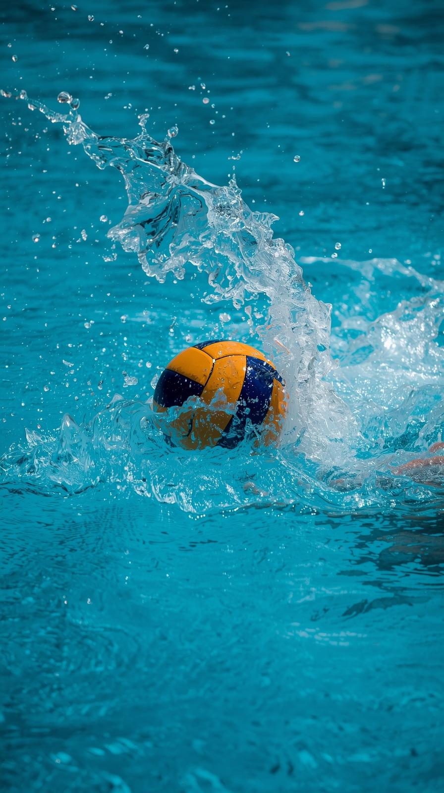 Water Polo Skip Shot Ripple