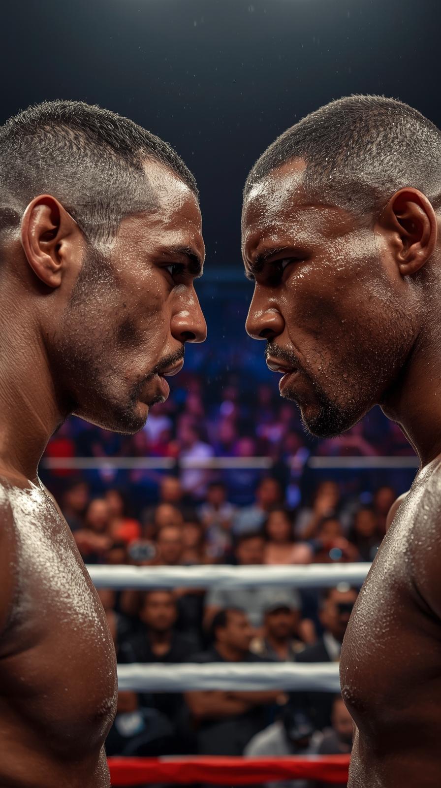 Boxing Ring Stare Down