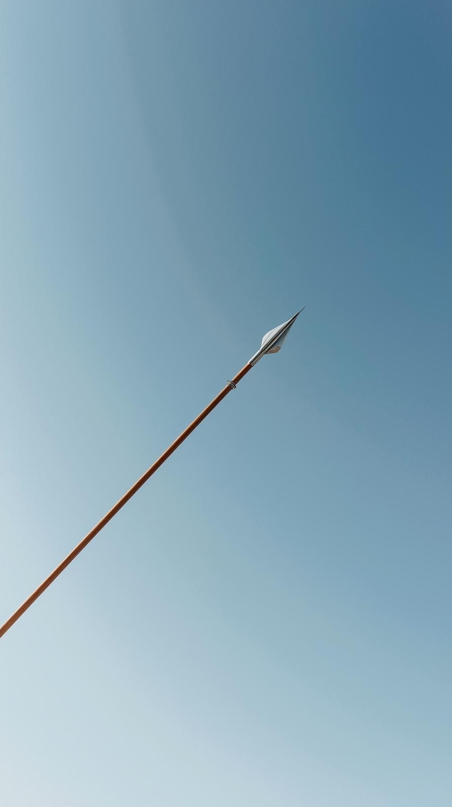 Javelin Spear In Flight