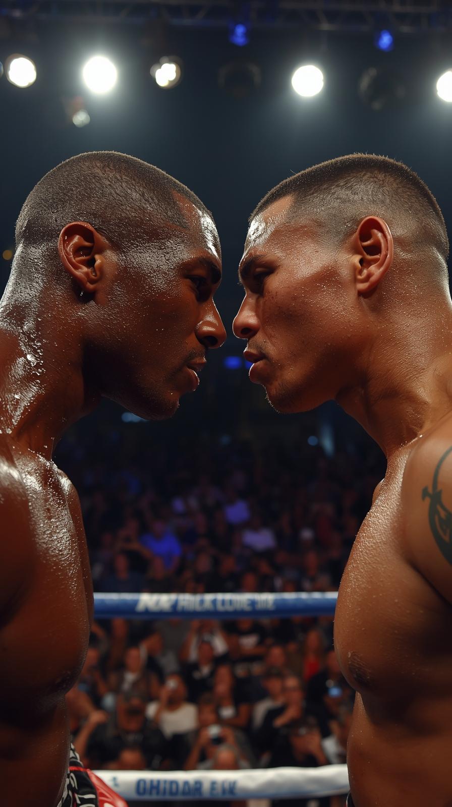 Boxing Ring Stare Down