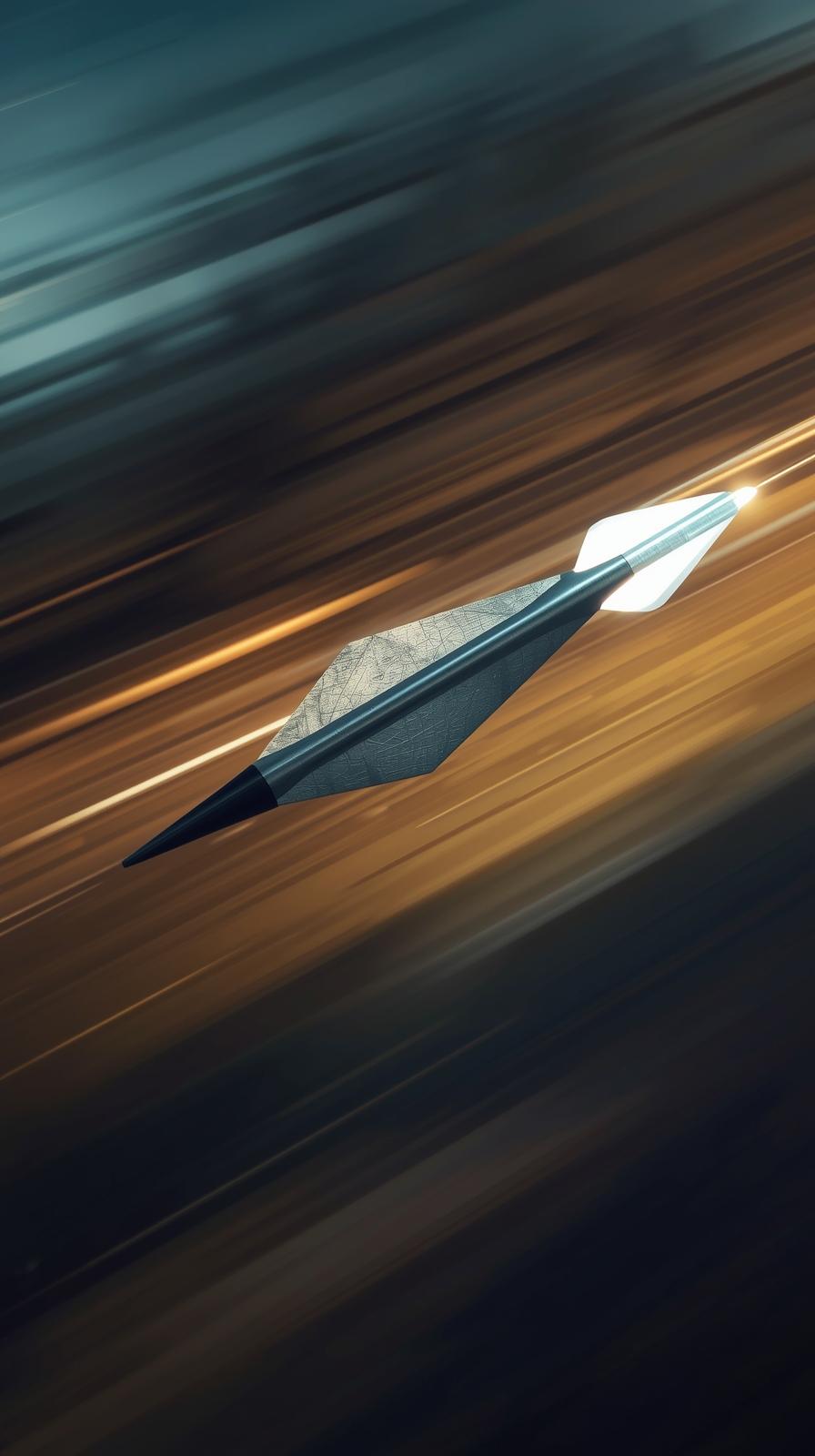 Javelin Spear In Flight