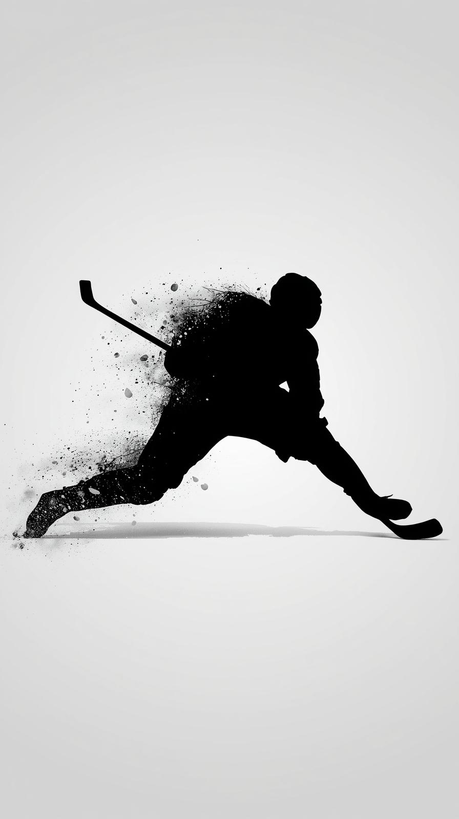 Breakaway Deke Silhouette