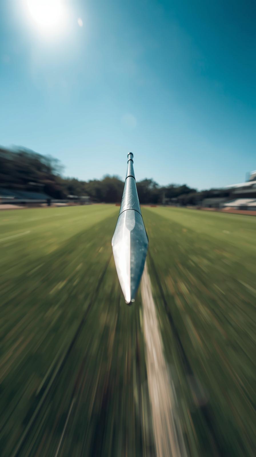 Javelin Spear In Flight