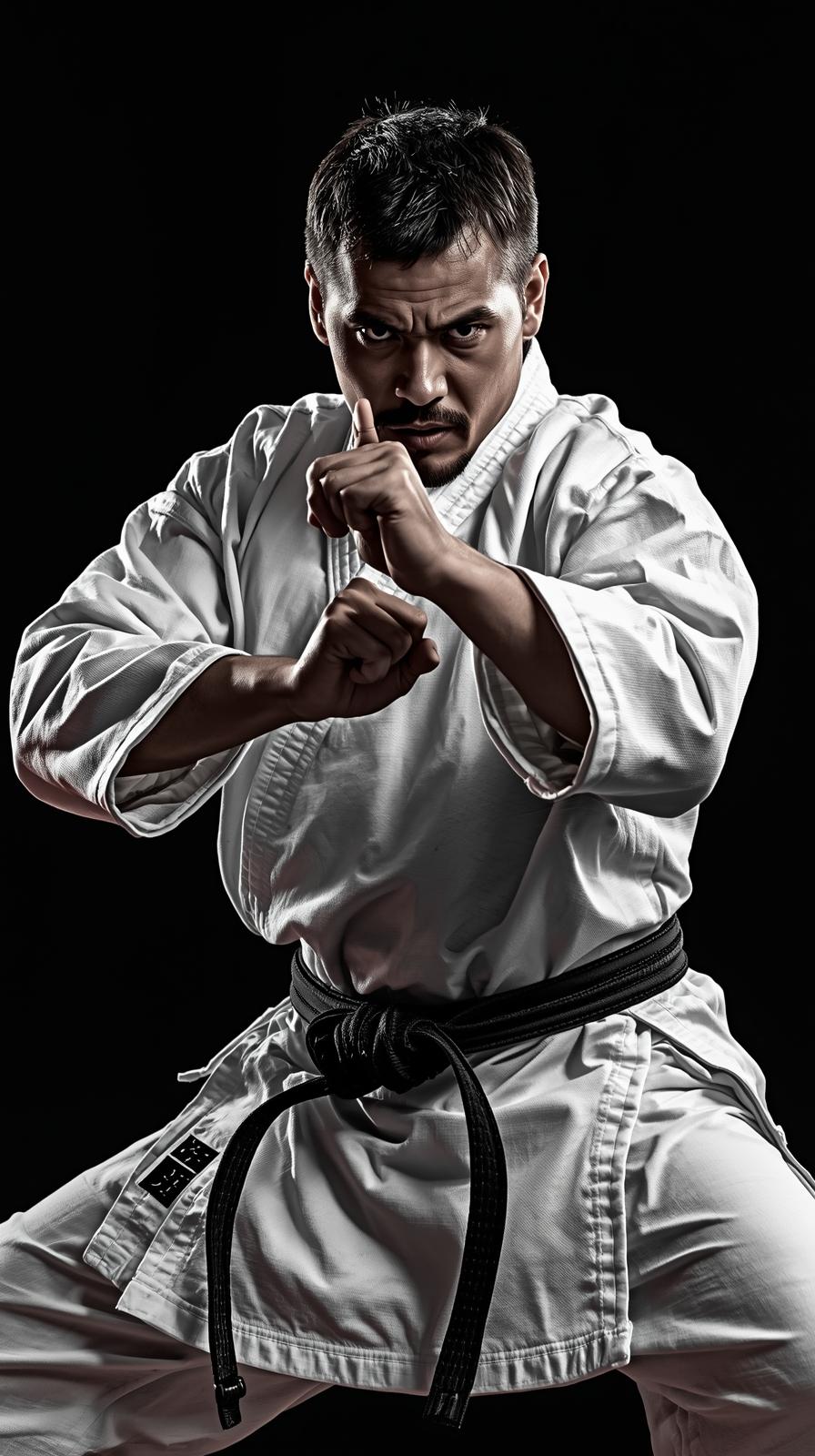 Karate Kumite Stance